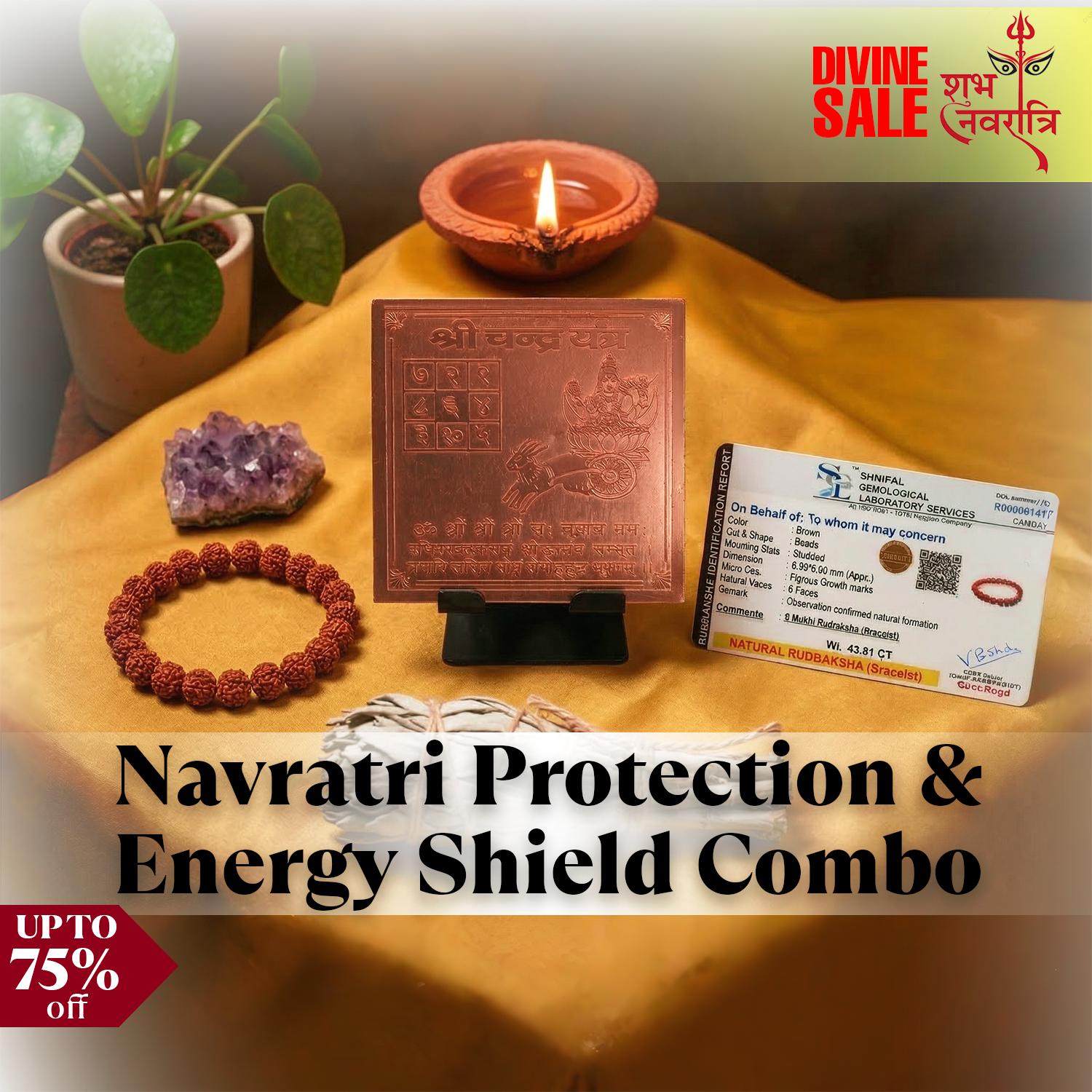 Navratri Calm Mind & Protection Combo