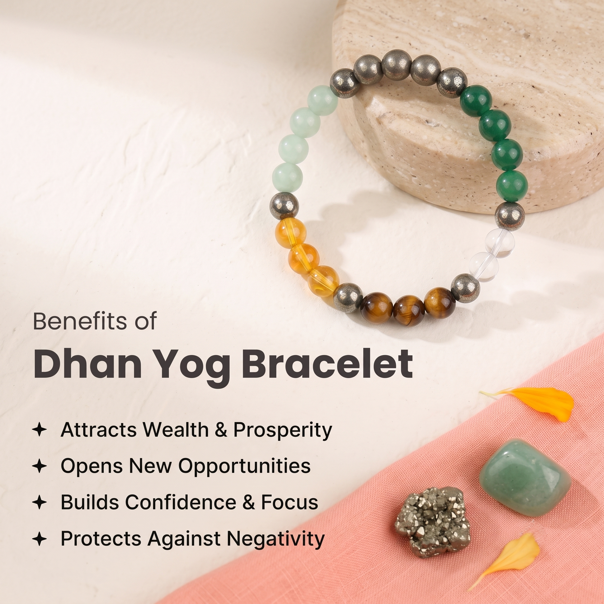 Divine Dhan Yog Bracelet (Lab Certified)