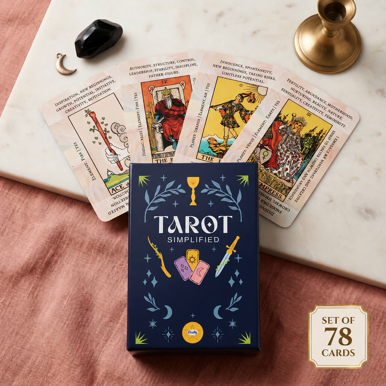 Mystic Tarot Guidance Cards