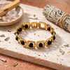Karungali Metal Chain Bracelet