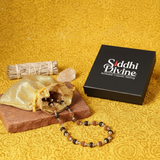 Sacred Rudraksha & Karungali Divine Malai