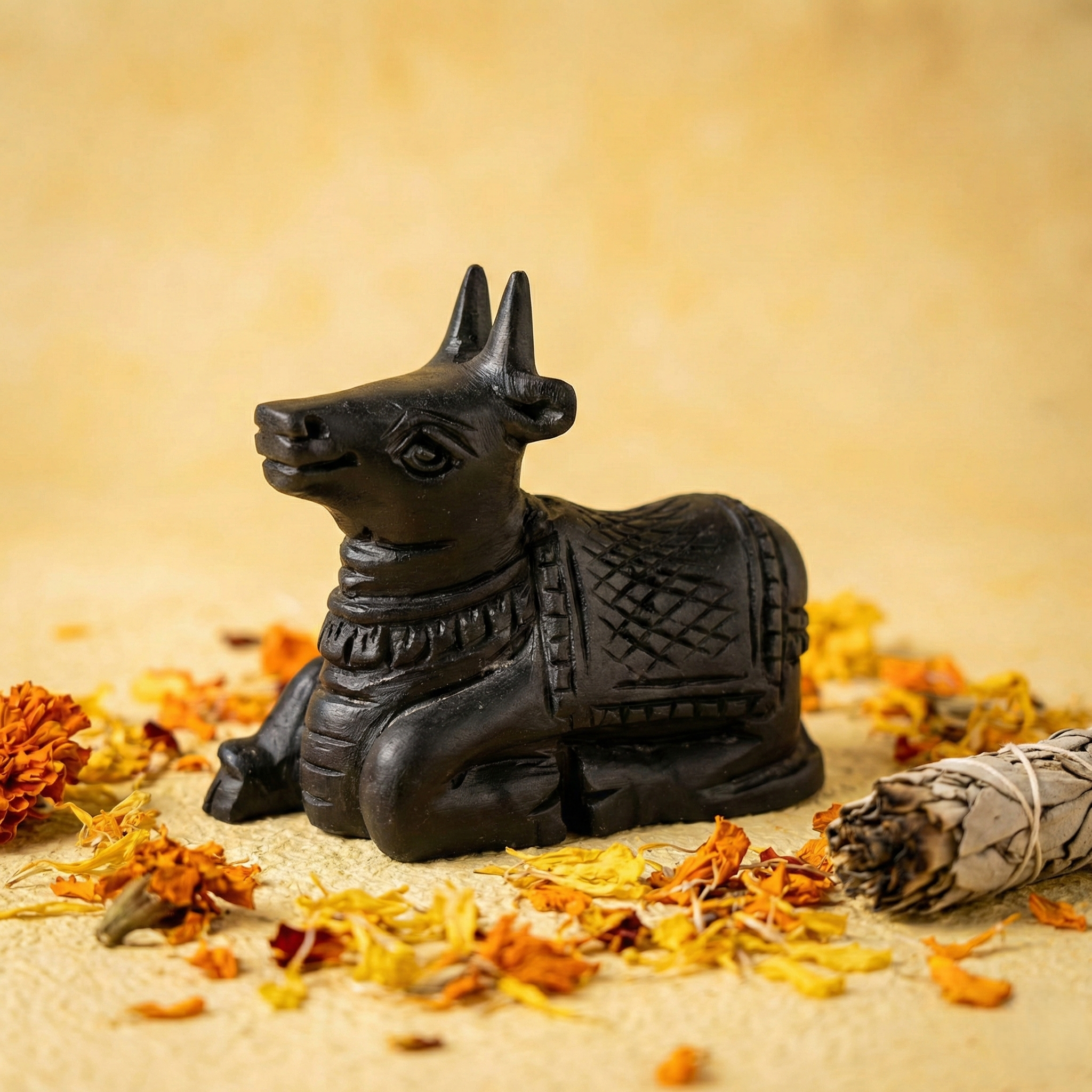 Karungali Nandi JI Idol - Black Ebony