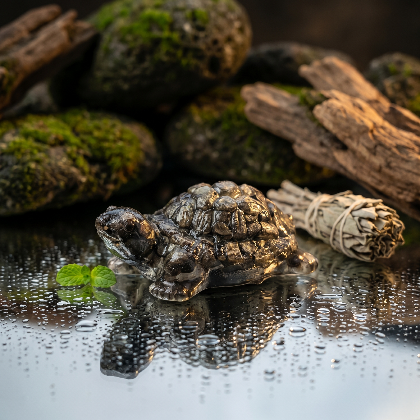 Pyrite Vastu Tortoise (Kachhua)