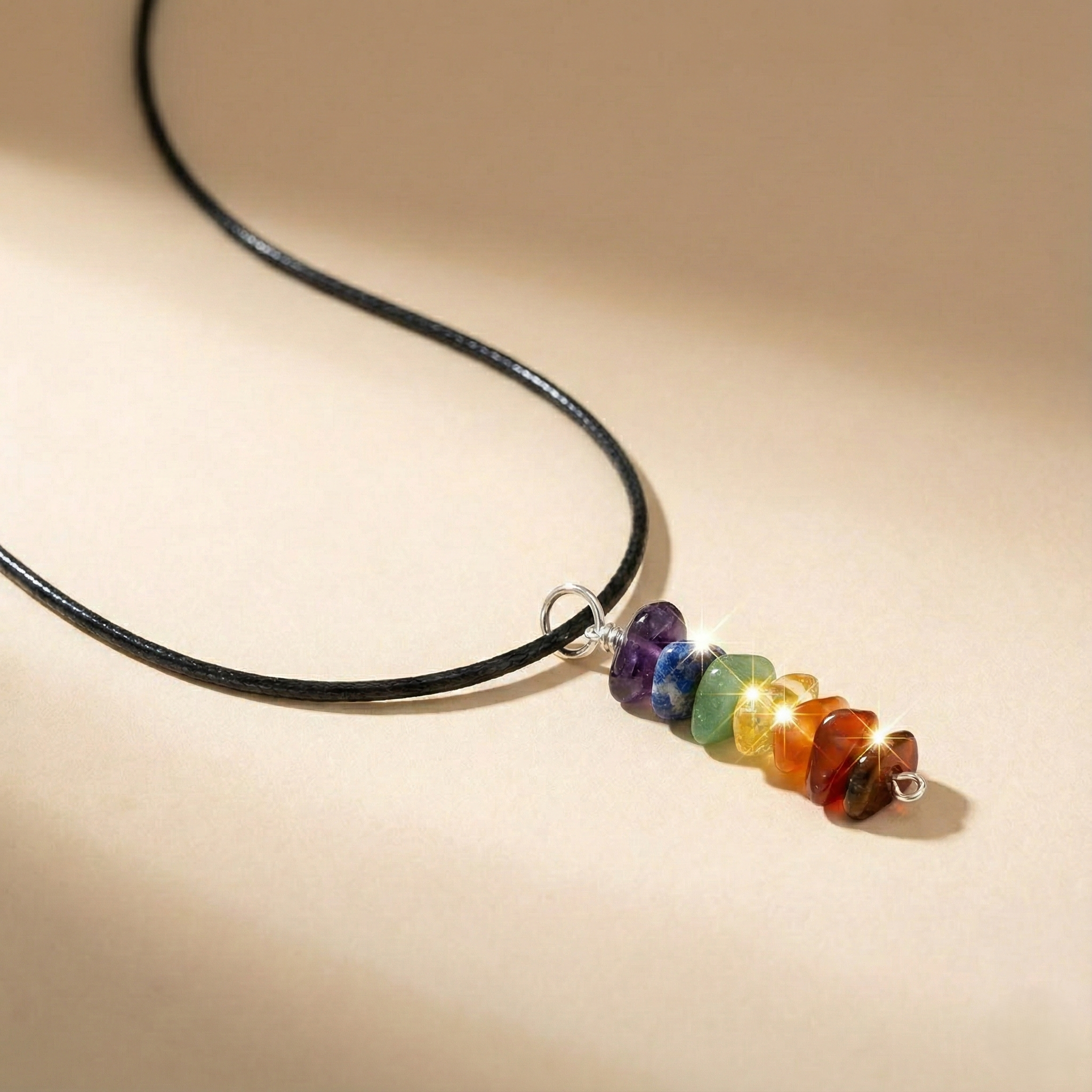 Chakra Align Seven-Energy Chips Pendant