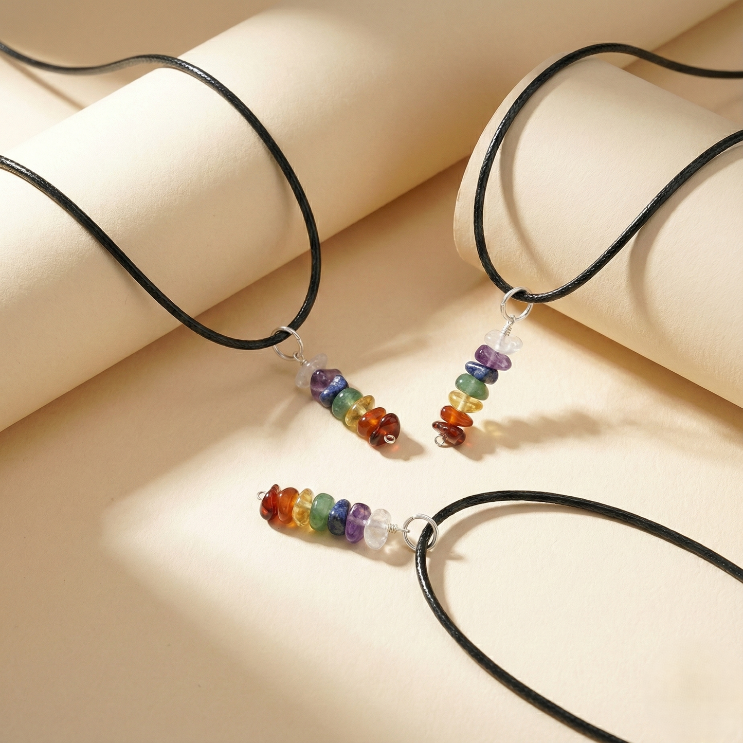 Chakra Align Seven-Energy Chips Pendant