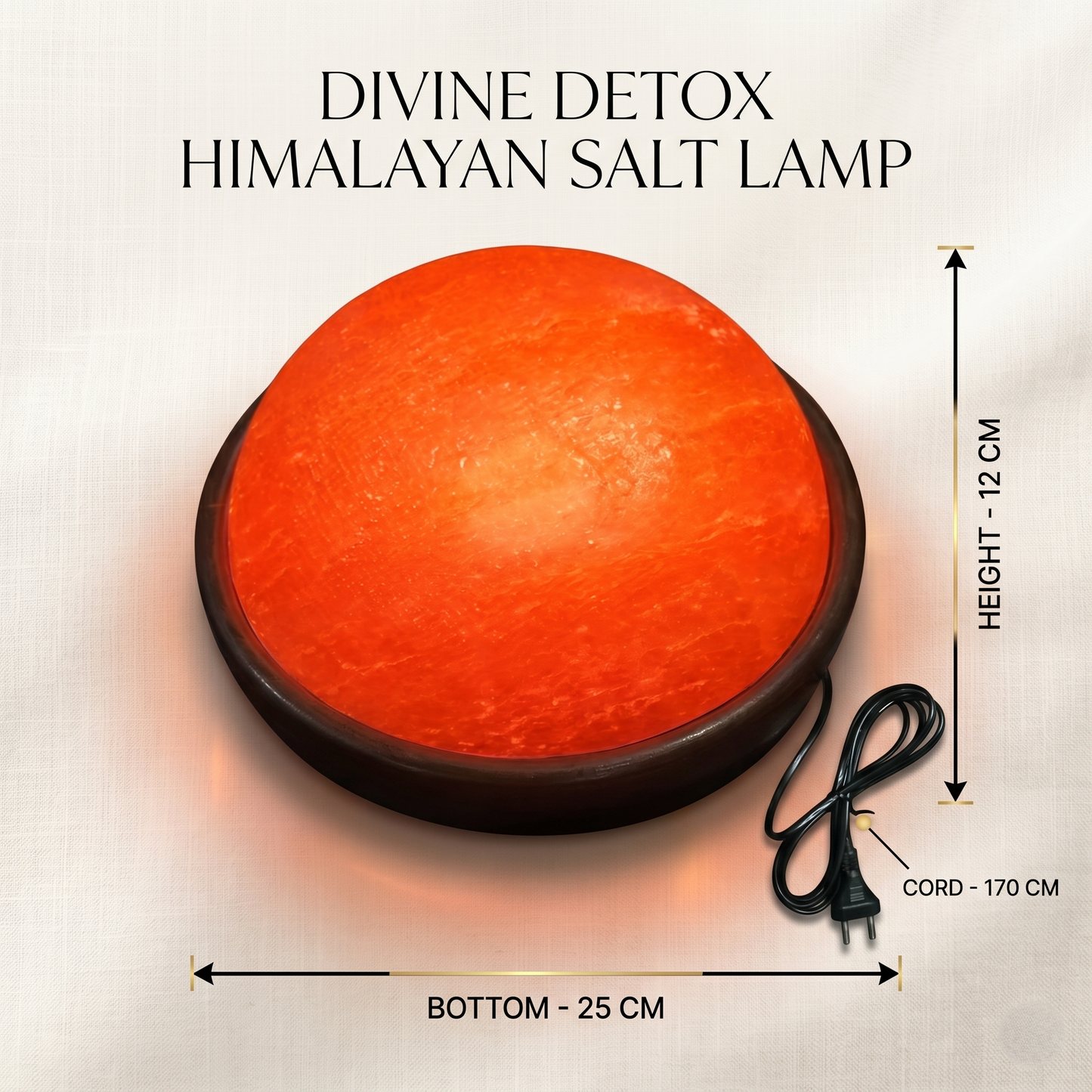 Divine Detox HIMALAYAN Salt Lamp