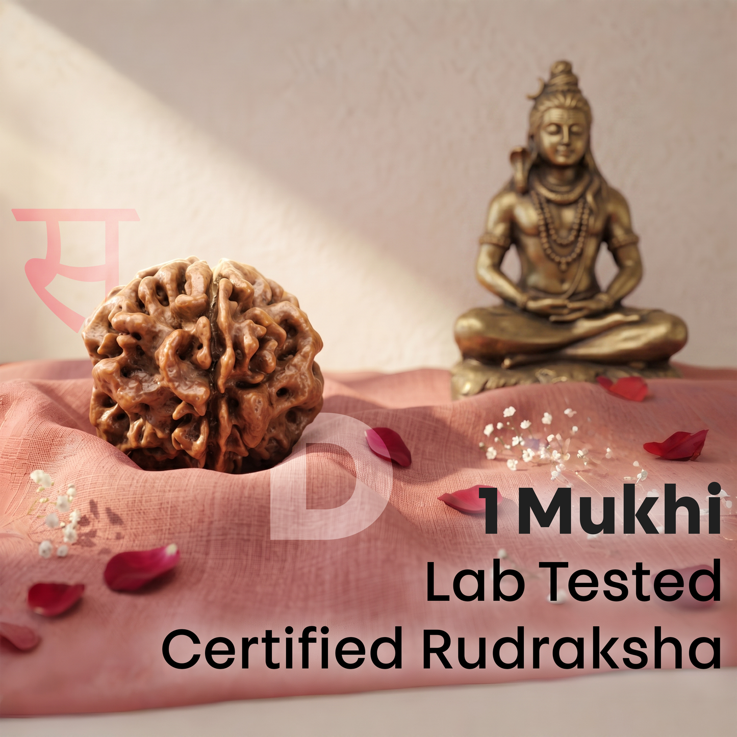 1 Mukhi Gol Dana Rudraksha (Nepal Origin)