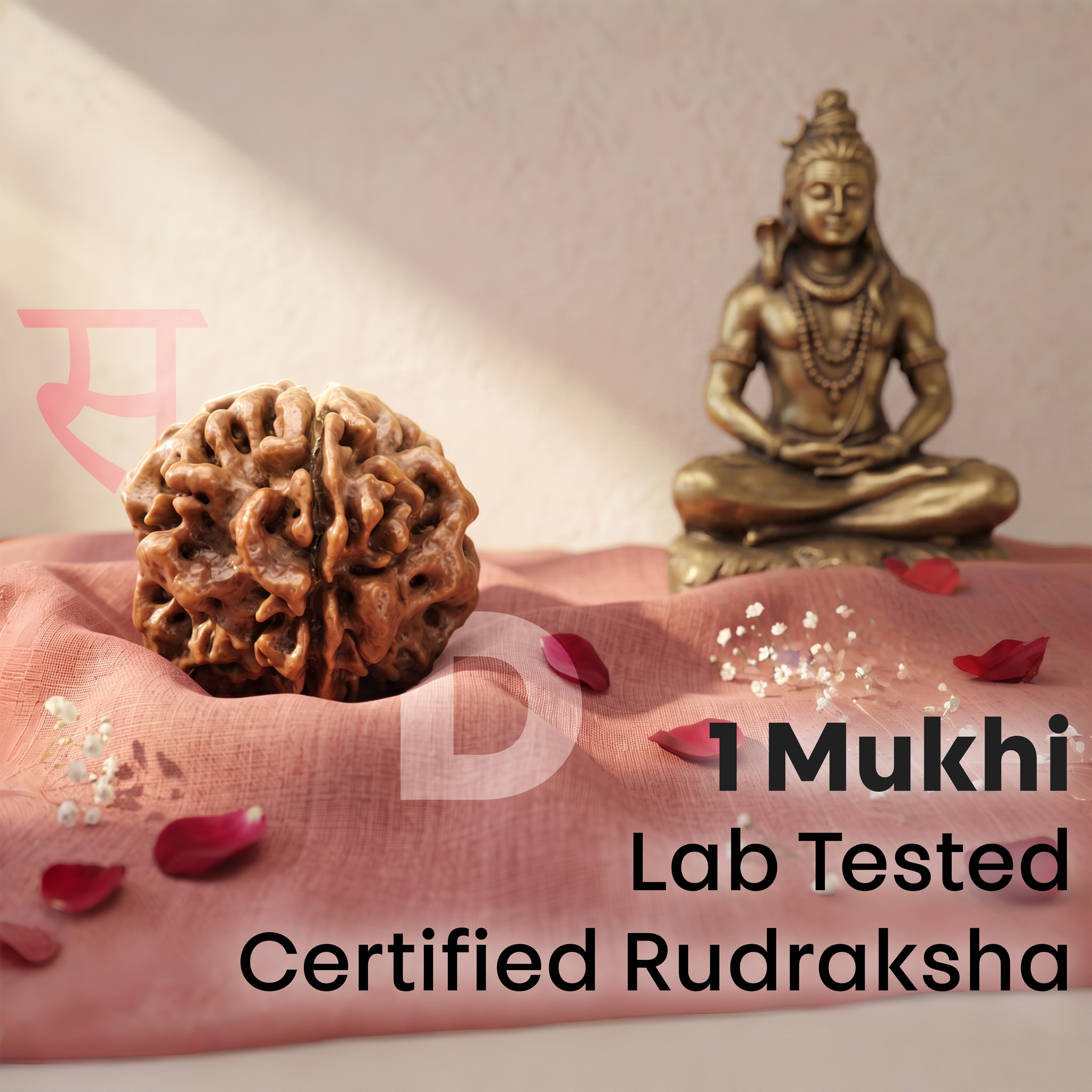 1 Mukhi Gol Dana Rudraksha (Nepal Origin)