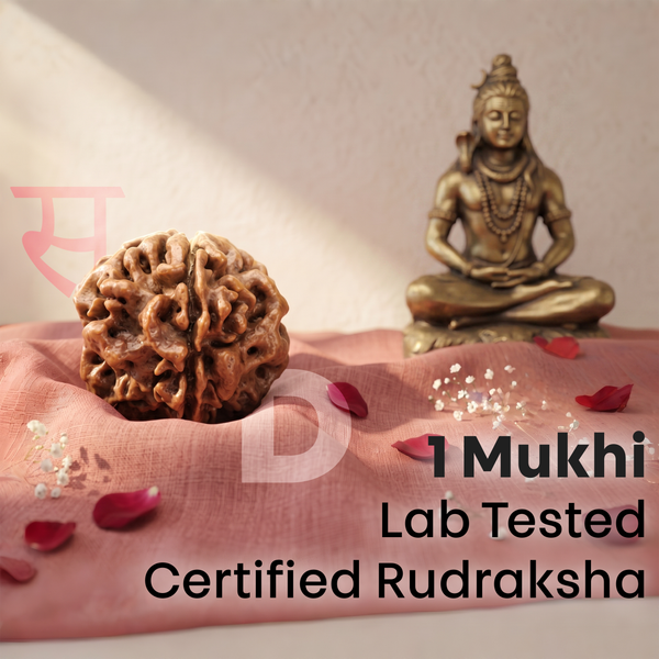 1 Mukhi Gol Dana Rudraksha (Nepal Origin)