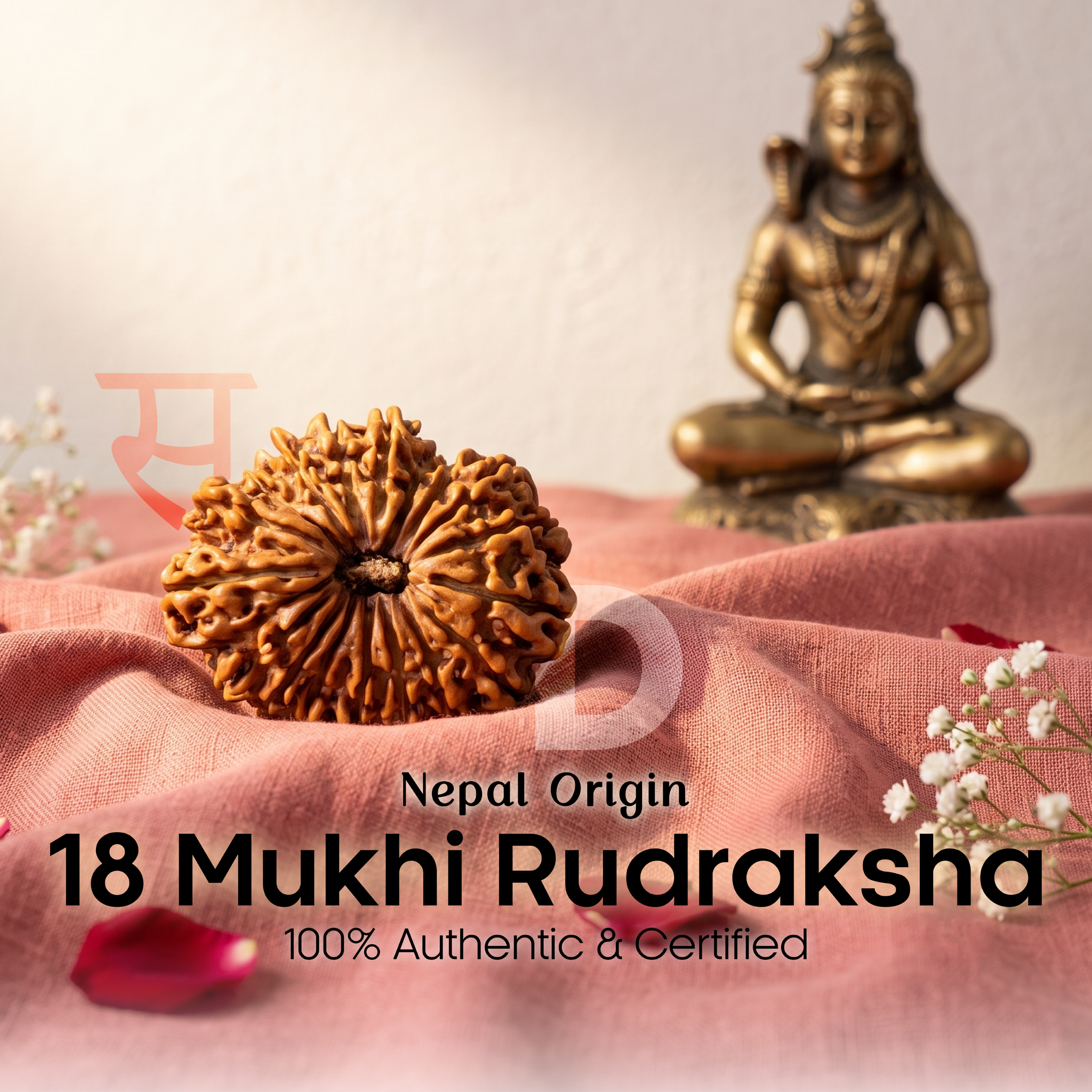 18 Mukhi Rudraksh (Nepal Origin)