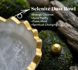 Pyrite Turtle with Selenite Charging Plate for Vastu