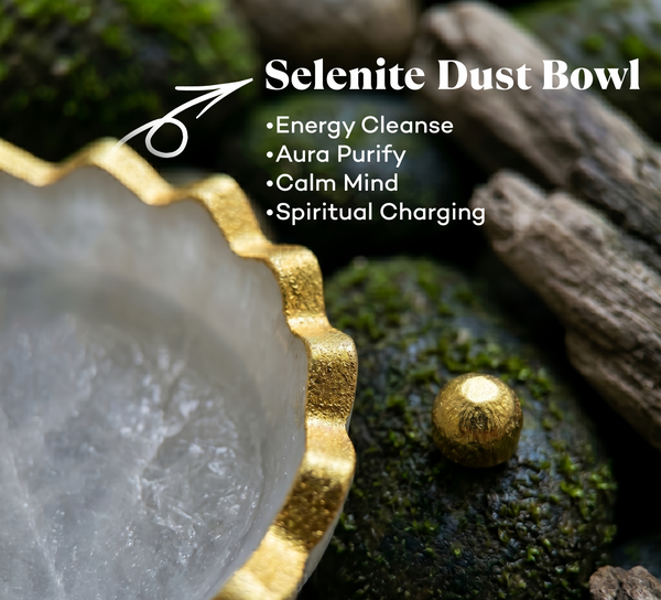 Pyrite Turtle with Selenite Charging Plate for Vastu