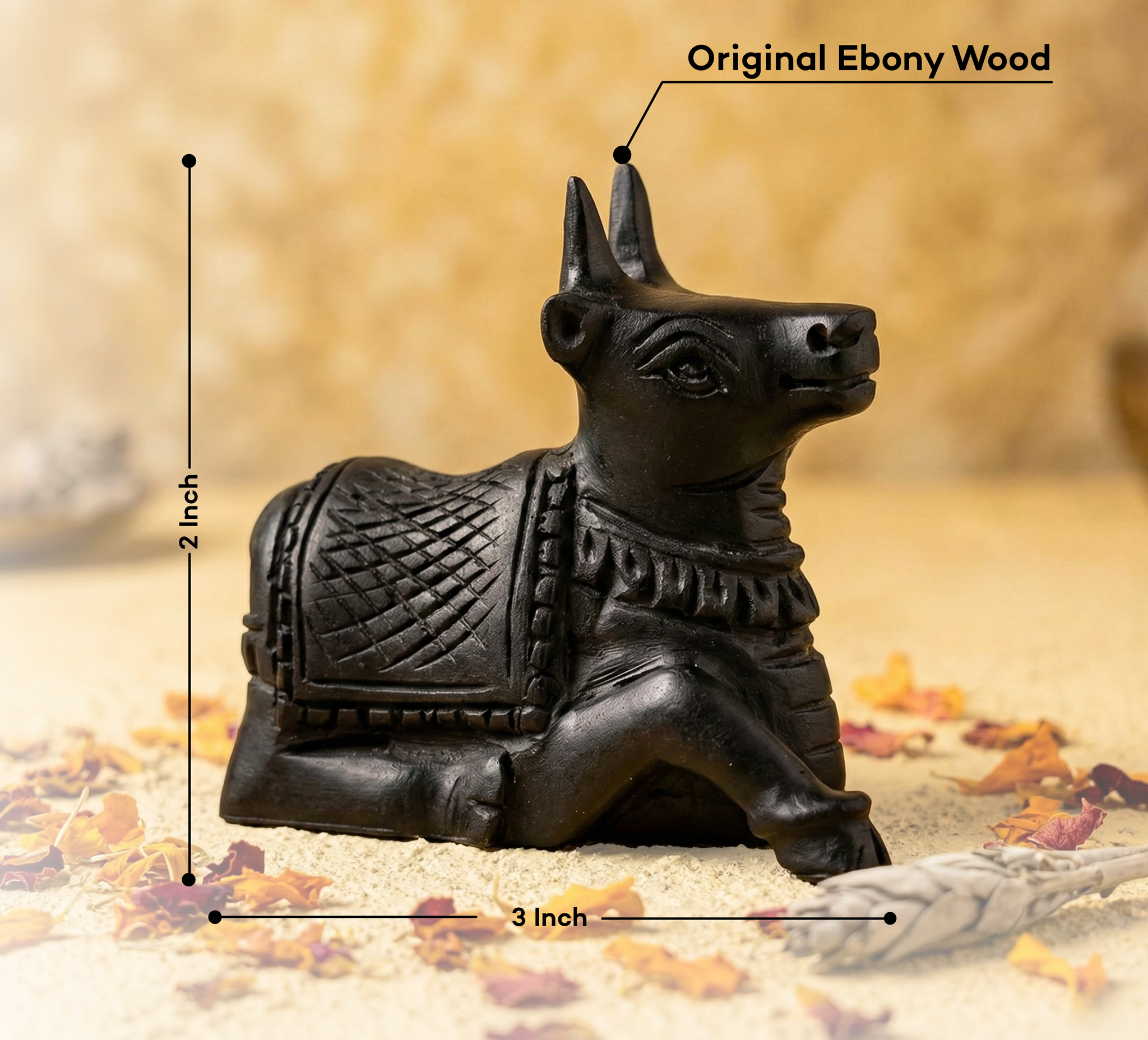 Karungali Nandi JI Idol - Black Ebony