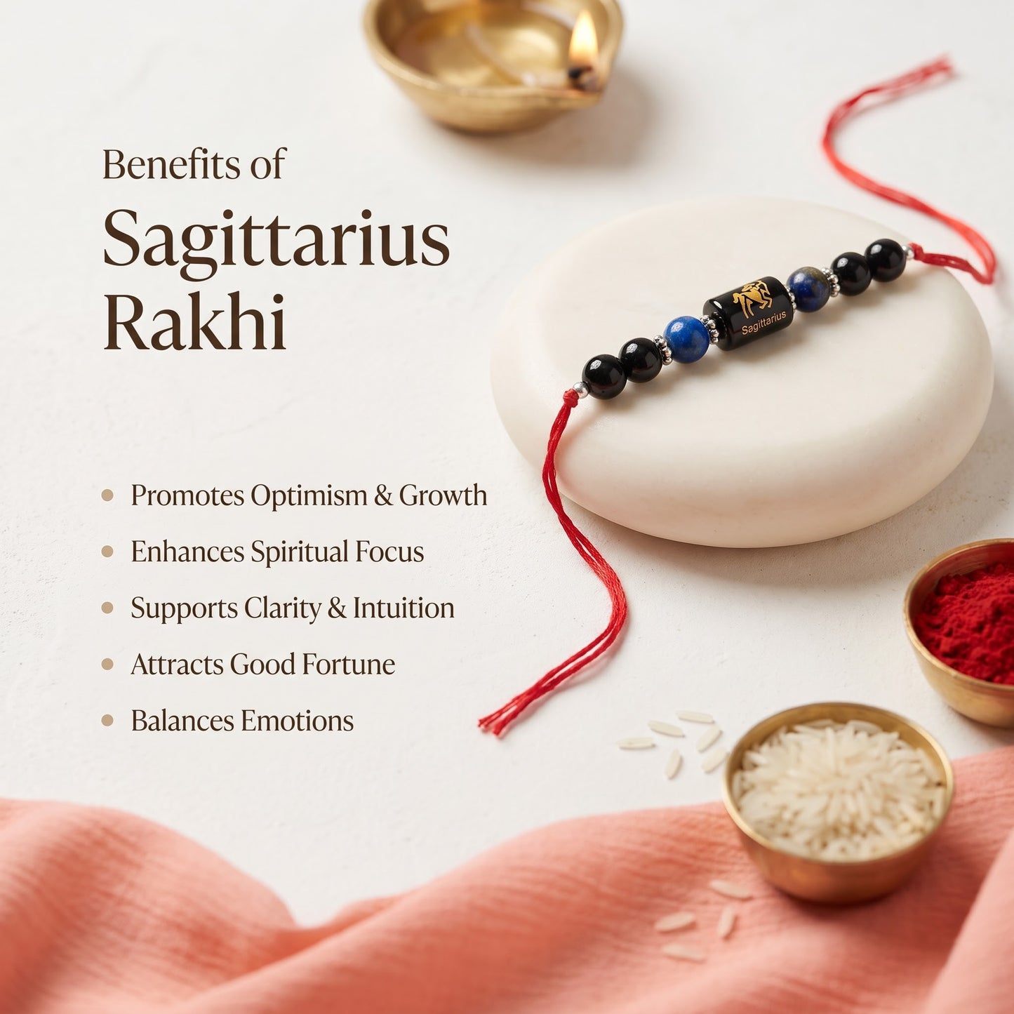 Sagittarius (धनु राशि) Divine Rakhi