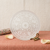 Zodiac Sign Selenite Recharging Plate