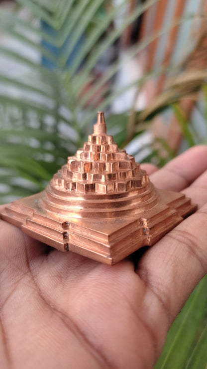 Sampoorna Shree Yantra - Pure Copper