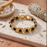 Karungali Metal Chain Bracelet