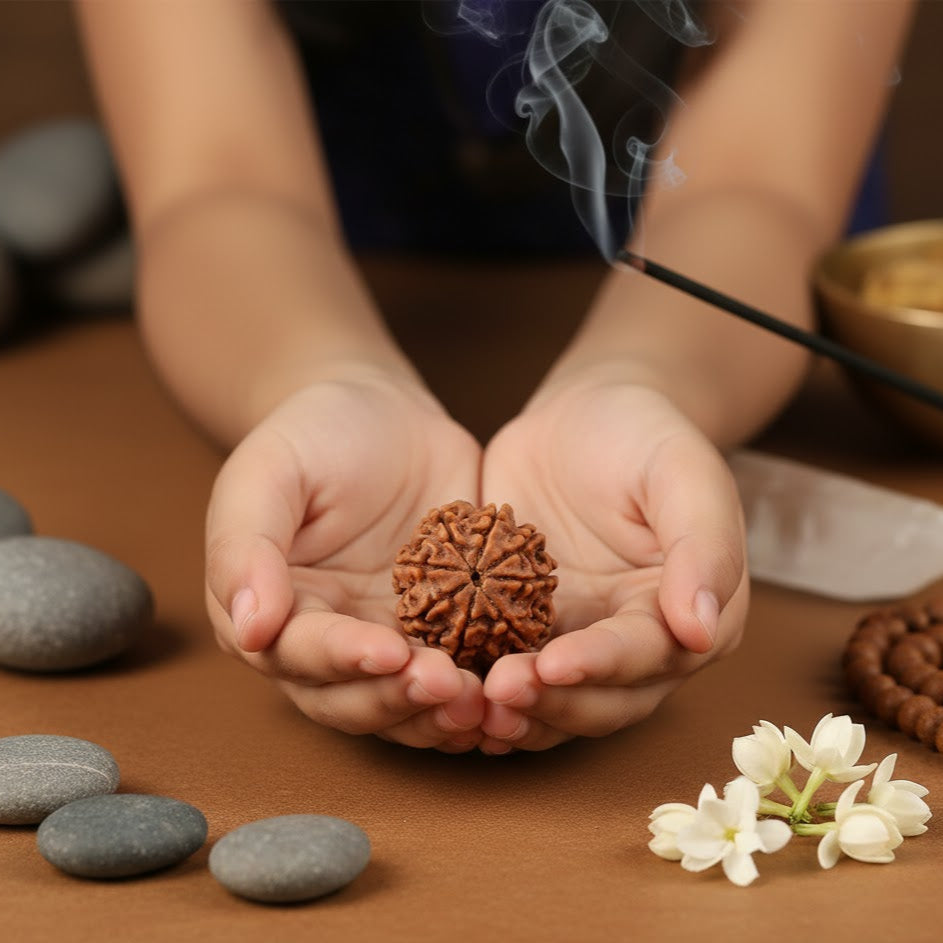 8 Mukhi Rudraksha (Nepal Origin)