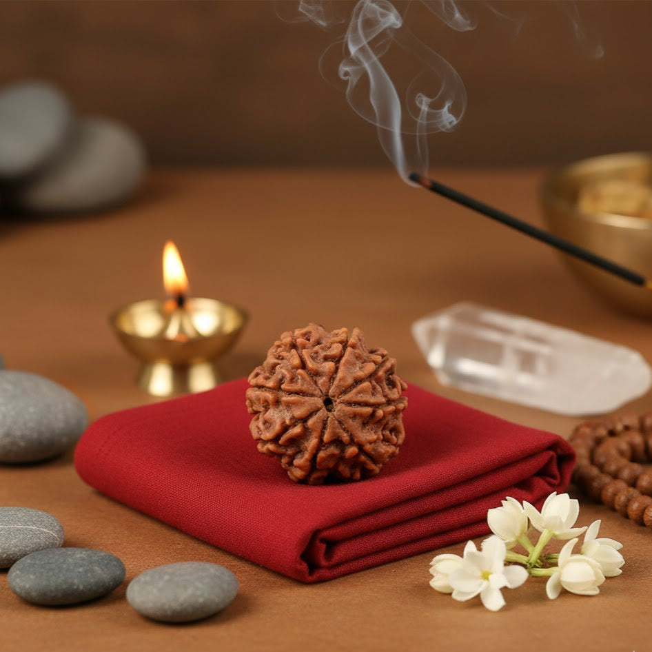 8 Mukhi Rudraksha (Nepal Origin)