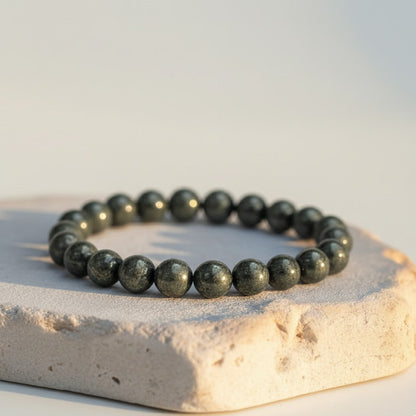 Raw Pyrite Bracelet
