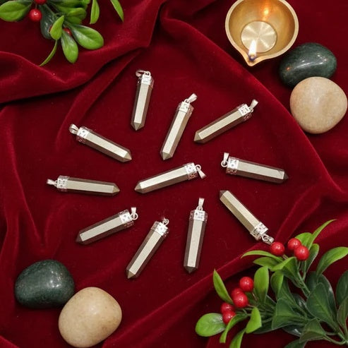 Golden Bloom Success Duo With Raw Pyrite Tree and Pyrite Pendant