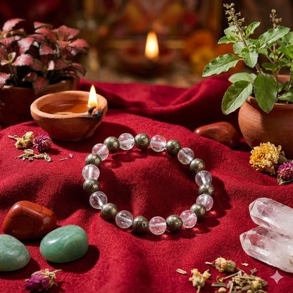 Super Raw Pyrite Bracelet