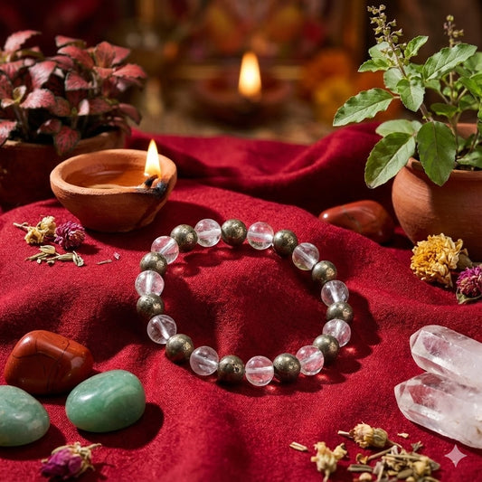 Super Raw Pyrite Bracelet