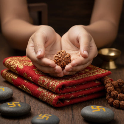 4 Mukhi Rudraksha (Nepal Origin)