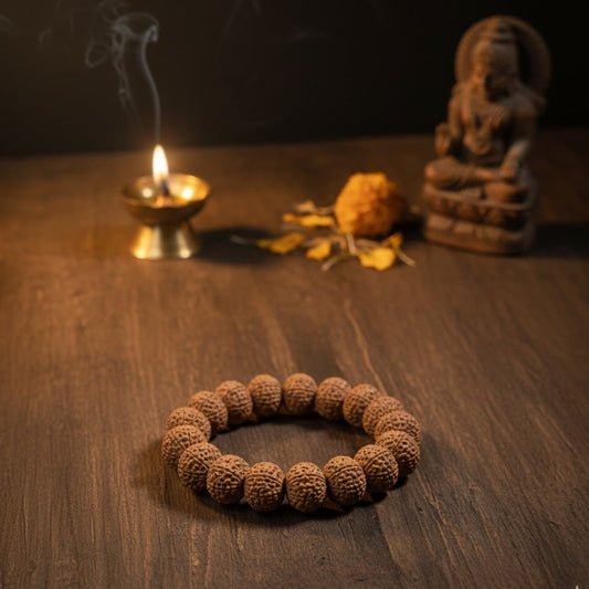 10 Mukhi Rudraksha Bracelet