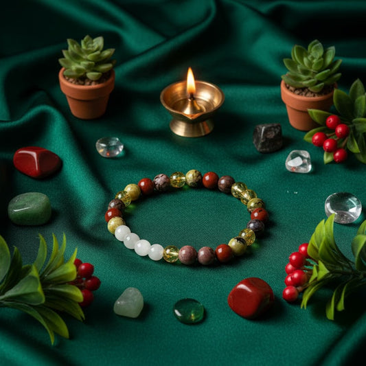 Cancer Rashi Bracelet | Emotional Balance & Nurturing Energy | Siddhi Divine