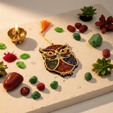 🦉7 Chakra Owl Wall Hanging – Vastu Evil Eye
