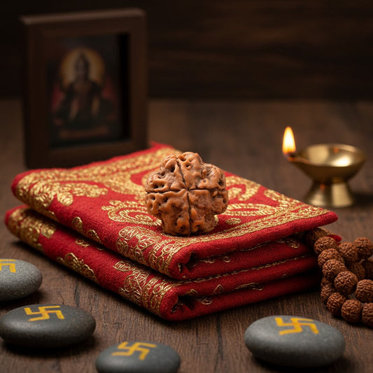 4 Mukhi Rudraksha (Nepal Origin)