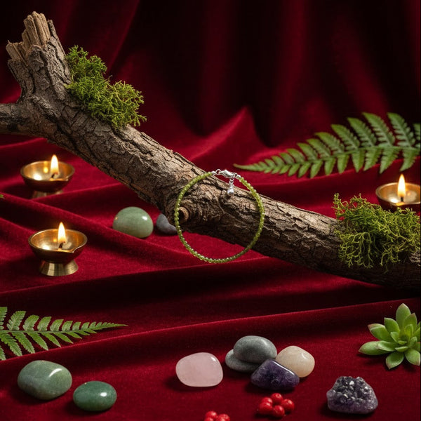 Green Jade Anklet