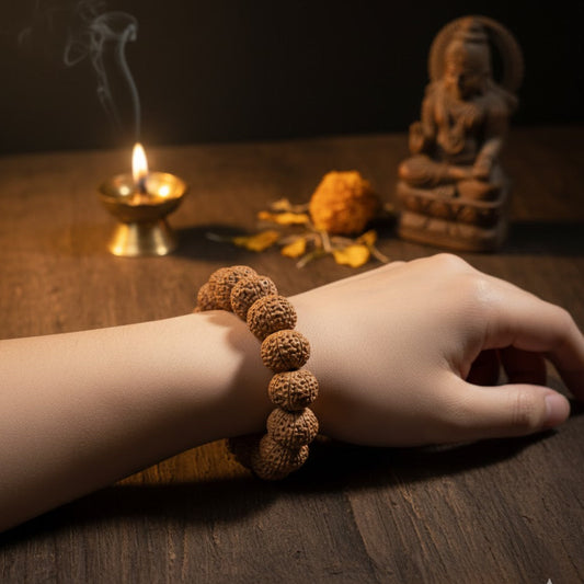 10 Mukhi Rudraksha Bracelet