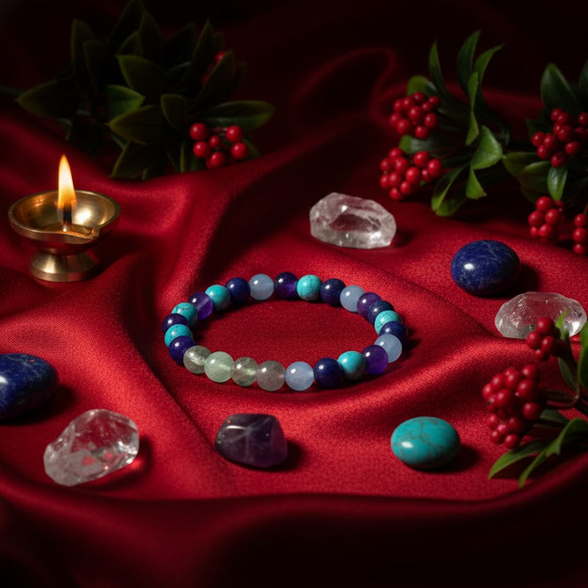 Pisces Rashi Bracelet | Intuition, Compassion & Emotional Healing | Siddhi Divine