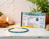 Blue Apatite Sparkling Clarity Anklet